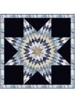 Celestial Star Quilt by Wendy Sheppard /53"x53"