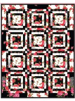 Charming Fat Quarter Quilt by Heidi Pridemore /34"x44"