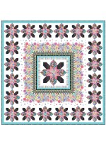 Les Jardins Quilt by Heidi Pridemore /75"x75"