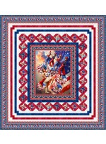 Semper Fidelis Quilt feat. Red, White & Beautiful by Project House 360 - free pattern available February 2027