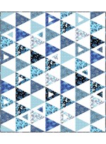 Equal Rights Rhythm and Blues Quilt by Swirly Girls Deisgn - 53"68"