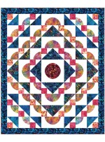 Rippling Waves Quilt by Heidi Pridemore /54"x66"