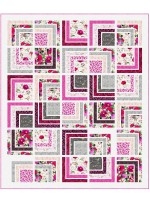 Romantic Pathways Quilt by Wendy Sheppard /70"x83"