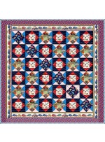 Route Fest Large Throw Quilt feat. Route 66 by Daisi Toegel - free pattern available November, 2025