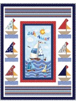 Come Sail AwayQuilt feat Sail Away by Natalie Crabtree - free pattern available December, 2025