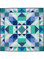 Sea Glass Medallion QUILT by Nighting Gale Quilts