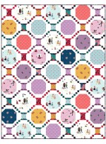 Sewing 101 Little Sewists Quilt by Wendy Sheppard /56"x72"