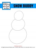 Snow Buddy Pattern by Rob Appell