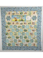 Sew Many Hexies honey bunny Quilt by Penni Domikis	