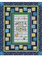 Give Me Some Space Quilt by Heidi Pridemore /60"x76"