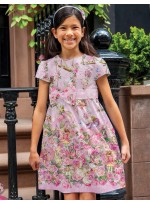 The Daisy Dress feat Spring songs flower fairies by The fabric addict