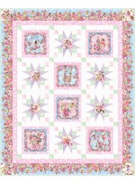 Faerie Play quilt feat. Spring Song Flower Fairies by Project House 360 