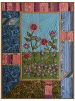 Stardust Gardens Quilt by Marinda Stewart /40"x54"