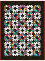 Cutting Edge Quilt feat. Stargazer by Studio R Quilts