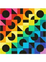 Turntables quilt feat. Stargazer by Sew Much More 