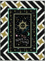 Stars Align Starry Night Quilt by Miss Winnie Designs /54"x72"