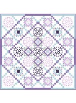 Stars Over Tuscany Quilt by Strong Coffee Studio  /92"x92"