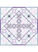 Stars Over Tuscany Quilt by Strong Coffee Studio  /92"x92"