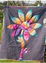 Strata Flower Quilt by Rob Appell