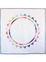 Sun Halo Quilt by Sandra Clemons / 68x68" 