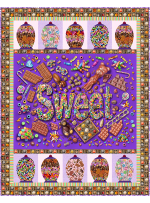 CANDY SHOP BY MARSHA EVANS MOORE QUILT FEAT. SWEET -FREE PATTERN AVAILABLE IN JULY