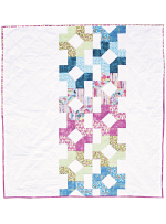 The Charleston Square Quilt  - Pieced by Tricia Martin /71"x80"