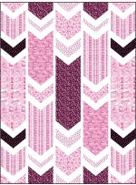 Crackle - Think Pink Quilt by on Williams street / 54"x72"