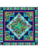 Tranquility Quilt Koi Pond by Marsha Evans Moore /49.5"x49.5" 