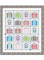 Travel Daze Quilt by Wendy Sheppard /78"x88"