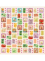 Tropicana Quilt feat. Tropical Sonata by Natalie Crabtree - free pattern available November 2026