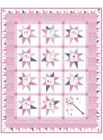 Twinkle Fairies Quilt by Marsha Evans Moore /48"x59"