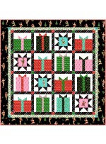 Naughty or Nice Quilt by Marsha Evans Moore 48"x48"