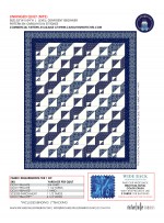 Unhinged feat. Cottagecore Blue by Carolyns in Stitches Kitting Guide 