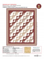 Unhinged feat. Cottagecore Terracotta by Carolyns in Stitches Kitting Guide 