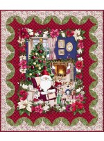 St. Nick Quilt feat. Paws & Claus Christmas by Project House 360- free pattern available May 2027