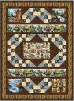 Fishing Trails Quilt feat. The Fisherman's Trail by Pine Tree Country Quilts
