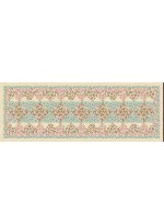 Rose Run Table Runner feat. Rose Estate Elegance by Siobhan Fitzpatrick- free pattern available March 2027