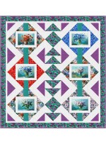 Blossoming Beauties Quilt feat. Valley Blossoms by Blue Bear Quilts
