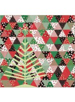 Tinsel Tree Quuilt by Everyday Stitches 70"x73"