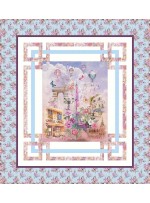 1000 words we'll always have paris by miss m\winnie designs /79"x87"
