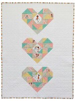Heart Bits sew seeds of love Quilt by Sew Mariana 