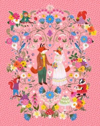 THE FOX'S WEDDING PANEL 44'' X 35''