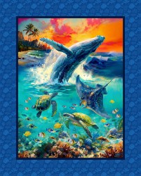 LEGENDS OF ALOHA PANEL 44''X36''