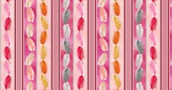 GILDED PLUMAGE STRIPE