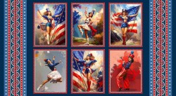 THE GREAT AMERICAN PARADE 24" REPEAT