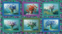 VALLEY BLOSSOMS PANEL 44''X24''