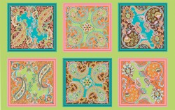 BUCKINGHAM PAISLEY PANEL-28" REPEAT