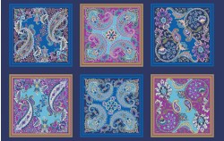 BUCKINGHAM PAISLEY PANEL-28" REPEAT