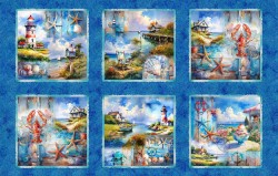 BAYSIDE DREAMS PANEL 28" REPEAT