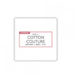 Soft White Cotton Couture Charms- 40 -comes in a case of 10